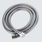 Wall-Mounted Stainless Steel Bathtub Filler with Handheld Shower Chrome Finish Single Lever Control