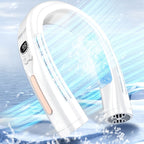 Portable U-Shaped Neck Fan Rechargeable 4000mAh Battery 6-8 Hour Runtime Multiple Colors