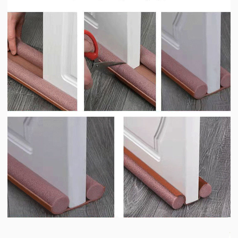 Sound and Dustproof Door Bottom Seal EVA Draft Stopper for Noise, Dust, Pest, and Air Blocking