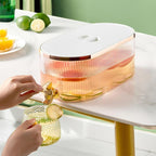 Harrow Melody Beverage Dispenser 5.3L Food-Grade Plastic Drink Container with Faucet Tap