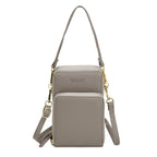 Touchscreen Phone Crossbody Bag with RFID Blocking and Removable Straps, Synthetic Leather, Fits Phones Up to 6.5 Inch