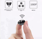 Ultracompact WiFi IP Surveillance Camera 1080P Full HD Night Vision Indoor Security Camera