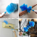 360° Rotating Electric Spin Duster with Motorized Microfiber Brushes for Indoor and Outdoor Cleaning