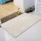 Feblilac Tufted Bath Mat Non-Slip Absorbent Soft Thick Bathroom Rug Multiple Sizes