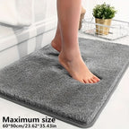 Lonneke Soft Thickened Bath Mat Highly Absorbent Slip-Resistant Machine Washable Bathroom Rug