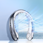 Portable Neck Air Conditioner Cooling Fan Rechargeable Leafless Personal Wearable Fan