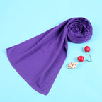 Ladies Lightweight Airy Summer Scarf Breathable Fashionable Neck Accessory