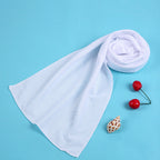 Ladies Lightweight Airy Summer Scarf Breathable Fashionable Neck Accessory