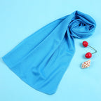 Ladies Lightweight Airy Summer Scarf Breathable Fashionable Neck Accessory