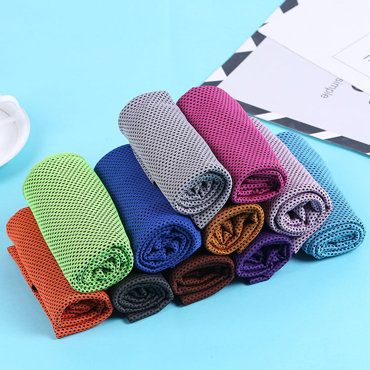 Women’s Sporty Cooling Towel Lightweight Breathable Mesh Fabric