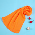 Ladies Lightweight Airy Summer Scarf Breathable Fashionable Neck Accessory