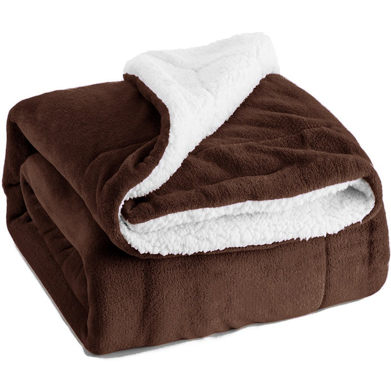 Women’s Soft Warming Fleece Blanket Plush Cozy Throw for Couch and Bed