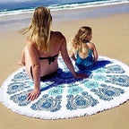 Ladies Large Beach Lounger with Hamburger Design Water-Repellent Lightweight Lounger for Beach and Outdoor Use