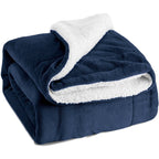 Women’s Soft Warming Fleece Blanket Plush Cozy Throw for Couch and Bed