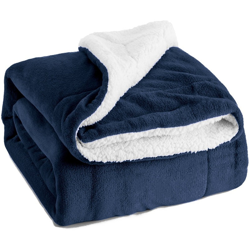 Women’s Soft Warming Fleece Blanket Plush Cozy Throw for Couch and Bed