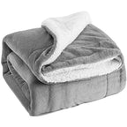 Women’s Soft Warming Fleece Blanket Plush Cozy Throw for Couch and Bed