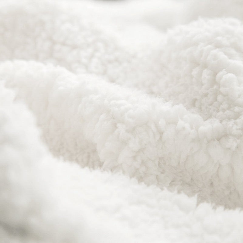 Women’s Soft Warming Fleece Blanket Plush Cozy Throw for Couch and Bed