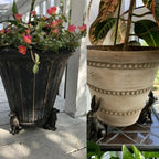 Animal-Shaped Resin Plant Pot Feet Set of 3 Cute Decorative Flower Pot Risers for Small Plants