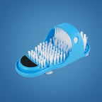 FeetEase Shower Foot Scrubber Mat No-Bend Deep Clean Massage Suction-Cup Anti-Slip Foot Cleaner