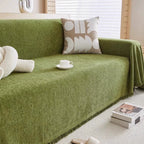 Minimalist Waterproof Chenille Sofa Cover Pet-Friendly Machine Washable Various Sizes