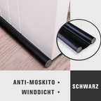 Waterproof Door Bottom Sealing Strip PU Leather Adjustable 96cm Noise Dust Insect Blocker