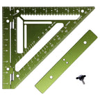 Innovative Rafter Square Tool Aerospace Aluminum Rotating Fence Flatwork Leveling Marking Jig