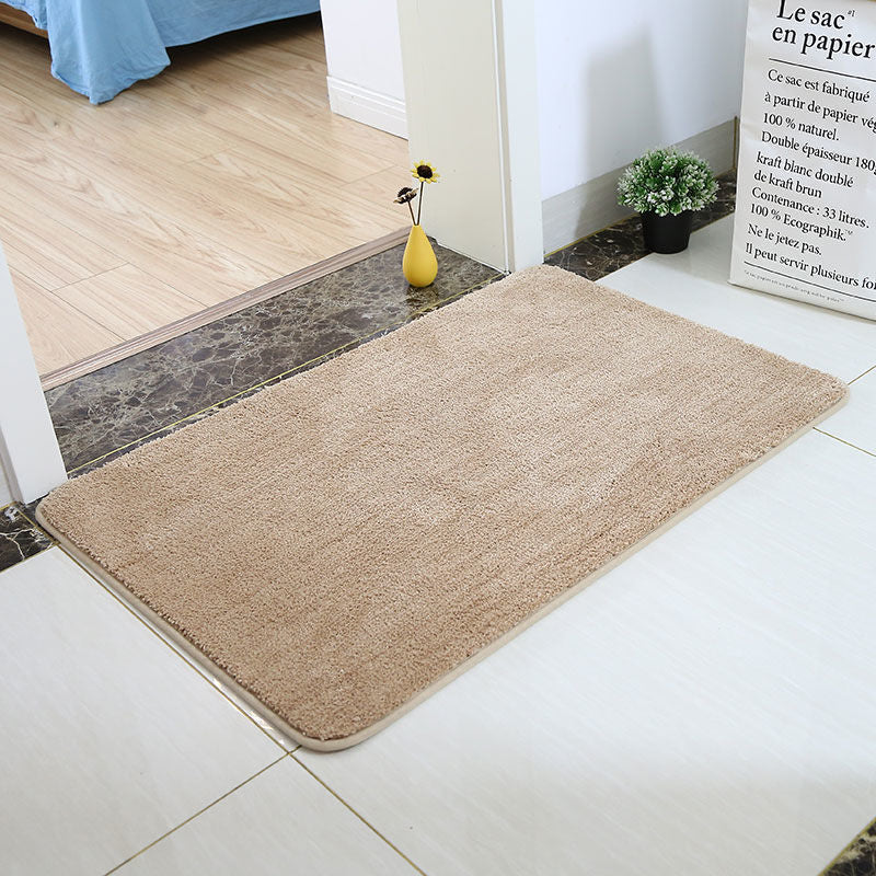 Feblilac Tufted Bath Mat Non-Slip Absorbent Soft Thick Bathroom Rug Multiple Sizes