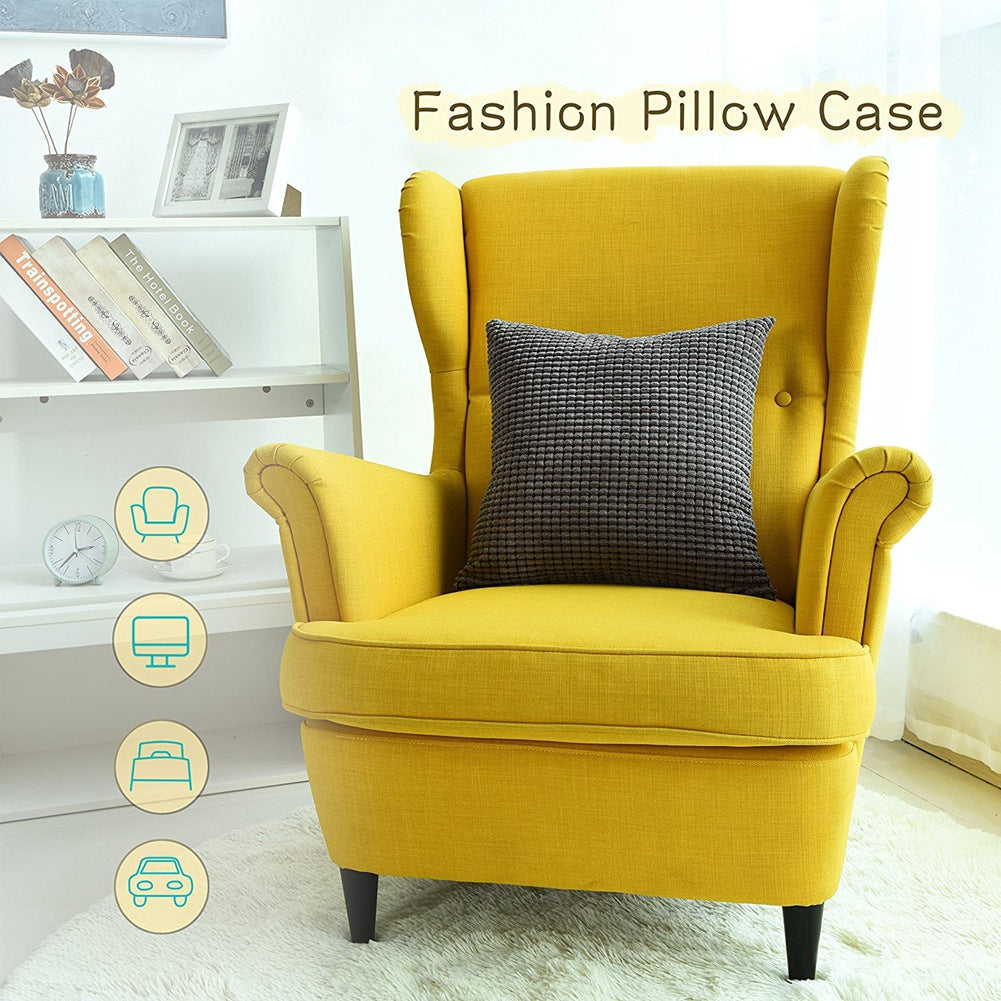 Brehn Women's Decorative Cushion Pillow with Unique 3D Pattern Soft Durable Fabric