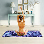 Women’s Yoga Mat Non-Slip Surface Colorful Design Durable Fitness Exercise Mat