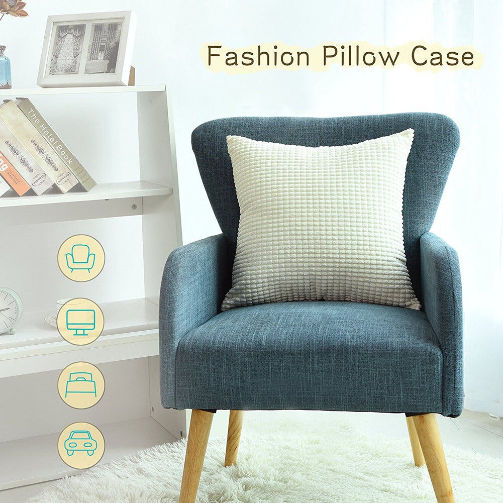 Brehn Women's Decorative Cushion Pillow with Unique 3D Pattern Soft Durable Fabric