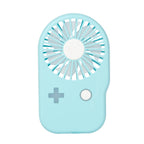 Harrow Portable Handheld Mini Fan USB Rechargeable Compact Personal Cooling Fan Pink
