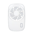 Harrow Compact Battery-Operated Personal Fan Portable Lightweight Quiet Operation