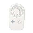 Harrow Portable Handheld Mini Fan USB Rechargeable Compact Personal Cooling Fan Pink