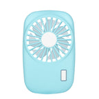 Compact Battery-Operated Personal Fan Portable Lightweight Quiet Operation Multiple Speeds