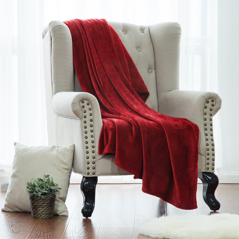 Brehn Women’s Soft Fleece Blanket Luxuriously Warm Cozy Throw for Living Room Bedroom