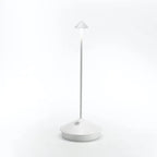 ClarityGlow Wireless LED Table Lamp Dimmable Rechargeable USB Water-Resistant Modern Design