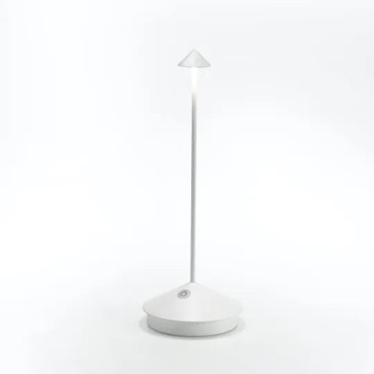 ClarityGlow Wireless LED Table Lamp Dimmable Rechargeable USB Water-Resistant Modern Design