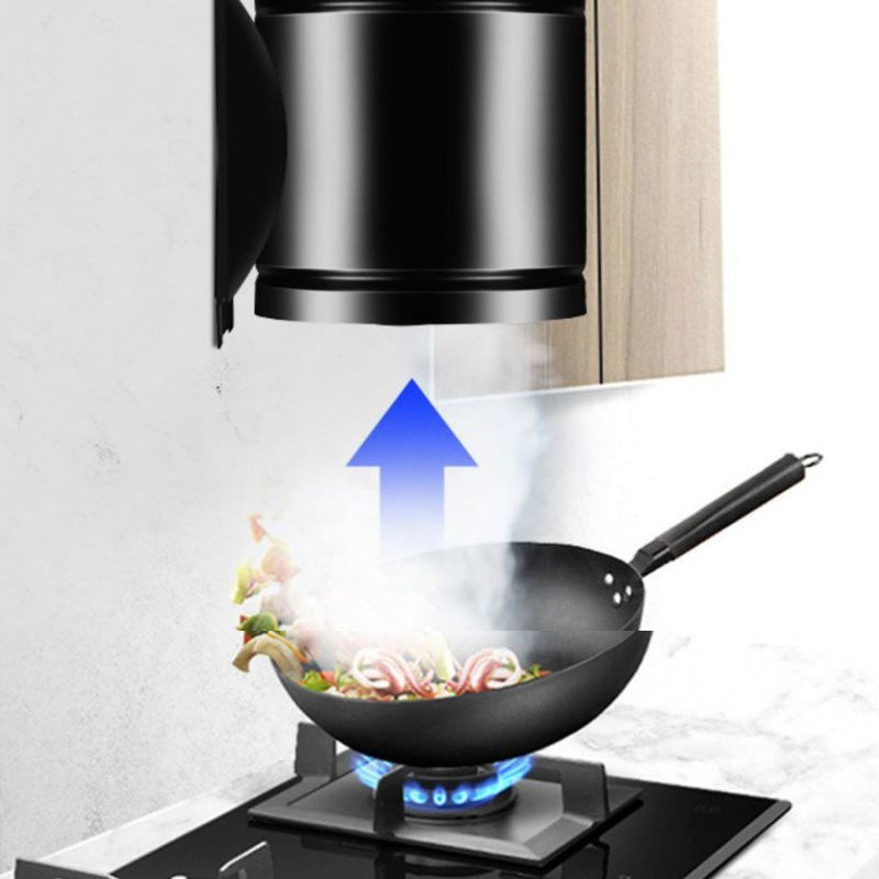Super Suction Power Quiet Exhaust Fan 40W 600m³/h Metal Casing Multifunctional Range Hood Ventilator