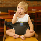 SeatGuard Baby Chair Harness Adjustable Secure Fit Breathable Cotton Portable Dining Safety Solution for Travel