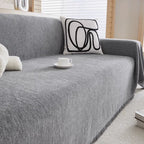 Minimalist Waterproof Chenille Sofa Cover Pet-Friendly Machine Washable Various Sizes
