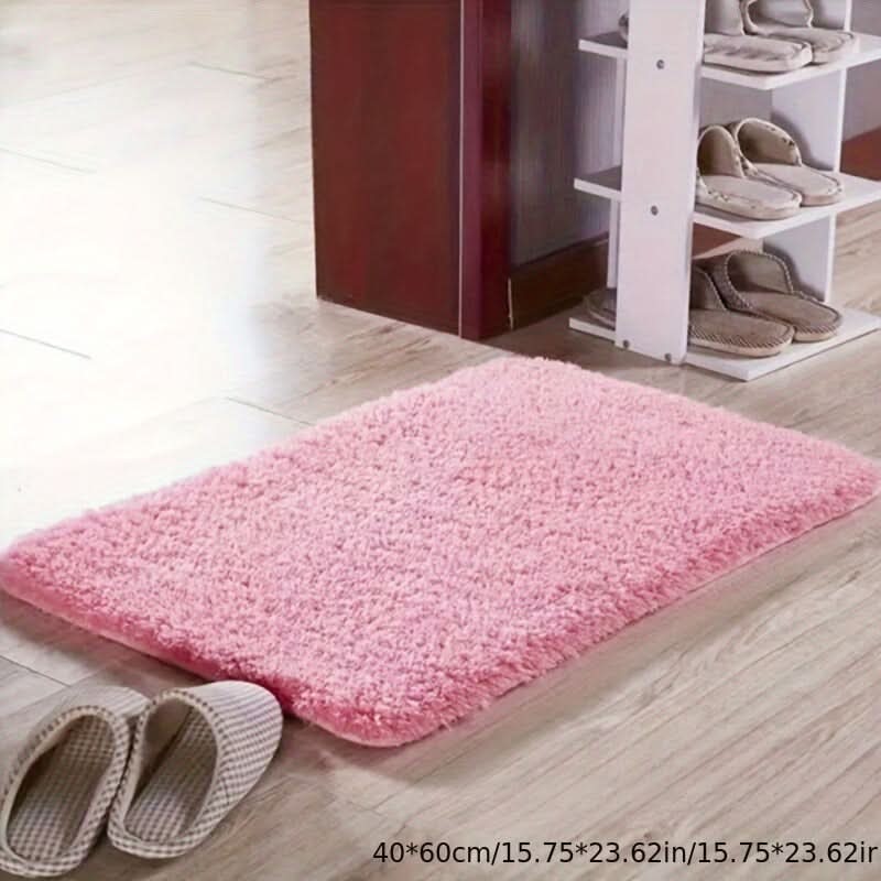 Lonneke Soft Thickened Bath Mat Highly Absorbent Slip-Resistant Machine Washable Bathroom Rug