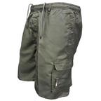 Men’s Loose Fit Cargo Shorts Cotton Blend Multi Pockets Plus Sizes Casual Outdoor Work