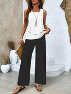 Elegant two-piece wedding guest dress set for women by Harrow, featuring a stylish and sophisticated design.