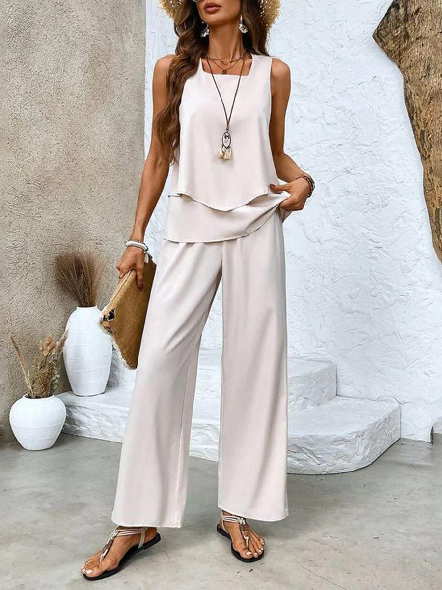 Elegant two-piece wedding guest dress set for women by Harrow, featuring the Abigail design in stylish formal attire.