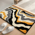 Absorbent Non-Slip Bath Mat Soft Quick-Drying Microfiber Rug 20x32 Inches