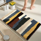 Absorbent Non-Slip Bath Mat Soft Quick-Drying Microfiber Rug 20x32 Inches