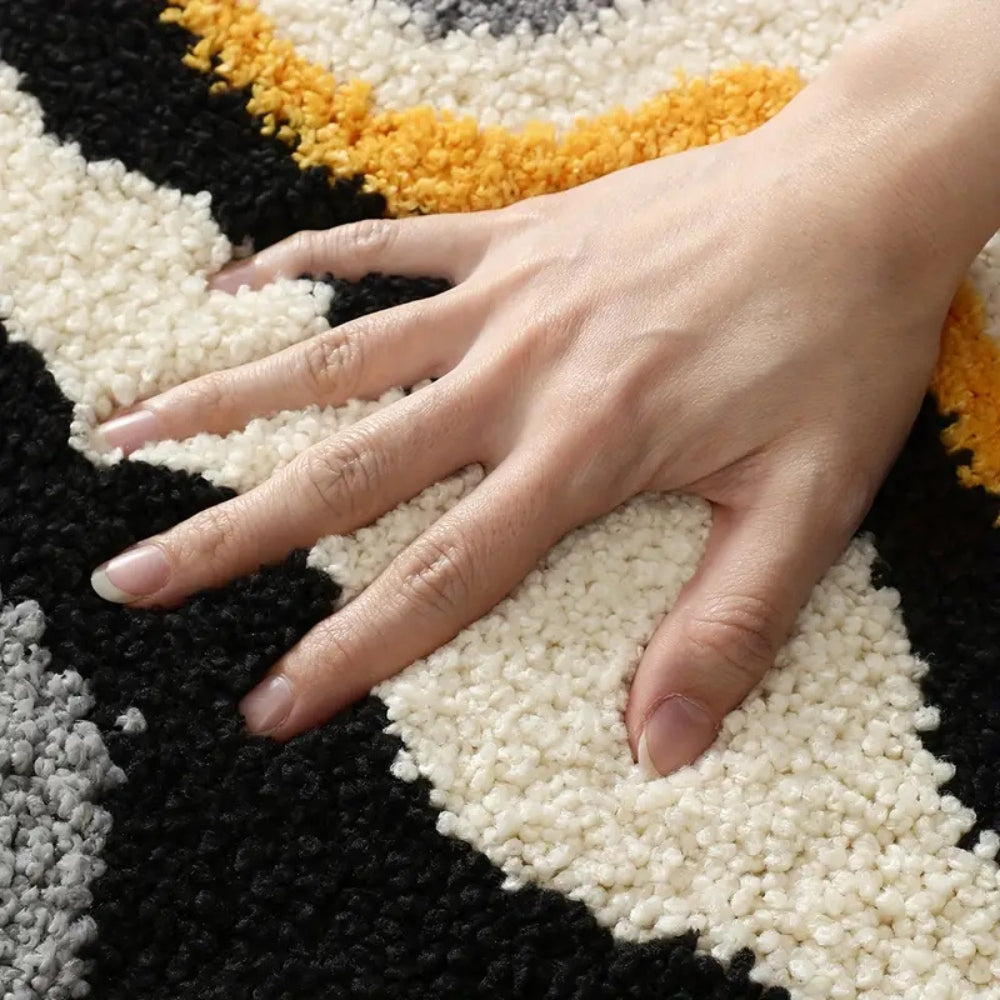 Absorbent Non-Slip Bath Mat Soft Quick-Drying Microfiber Rug 20x32 Inches