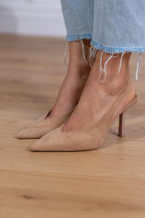 Elegant Ailani low block heels for women by Harrow, featuring a stylish design and comfortable low heel for everyday wear.