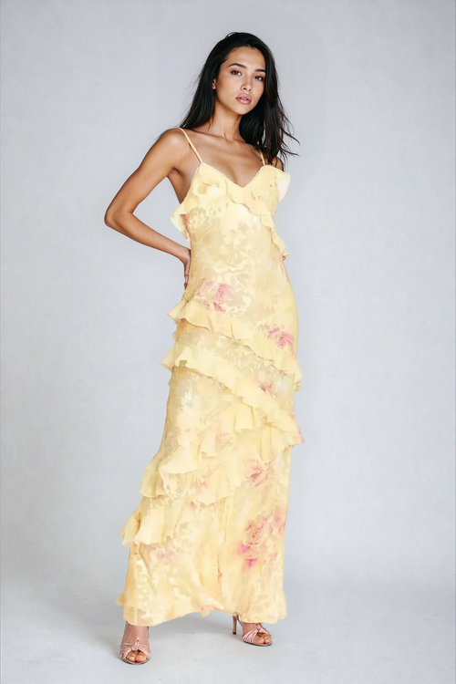 Adrienne | Elegant Maxi Formal Evening Gown for Women