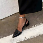 Harrow Alexis comfortable low cushioned support heels for women, featuring orthopedic design and stylish footwear comfort.